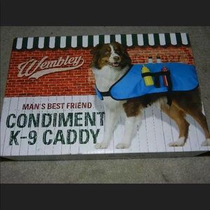 Wembley man’s best friend condiment K-9 caddy